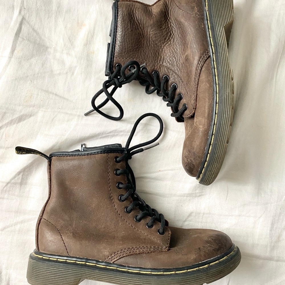 Dr. Martens | Brown Leather Boots